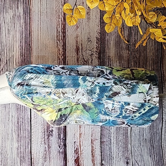 NEW STYLE & CO 3/4 SLEEVE MULTICOLOR PULLOVER TEE - Picture 7 of 12